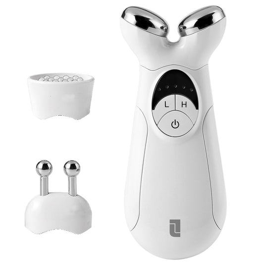Lifetrons Switzerland Microcurrent Face Lifting Device EP-400D | EMS V-Face Firming and Shaping / Wrinkle Reduction / Red Light Therapy
