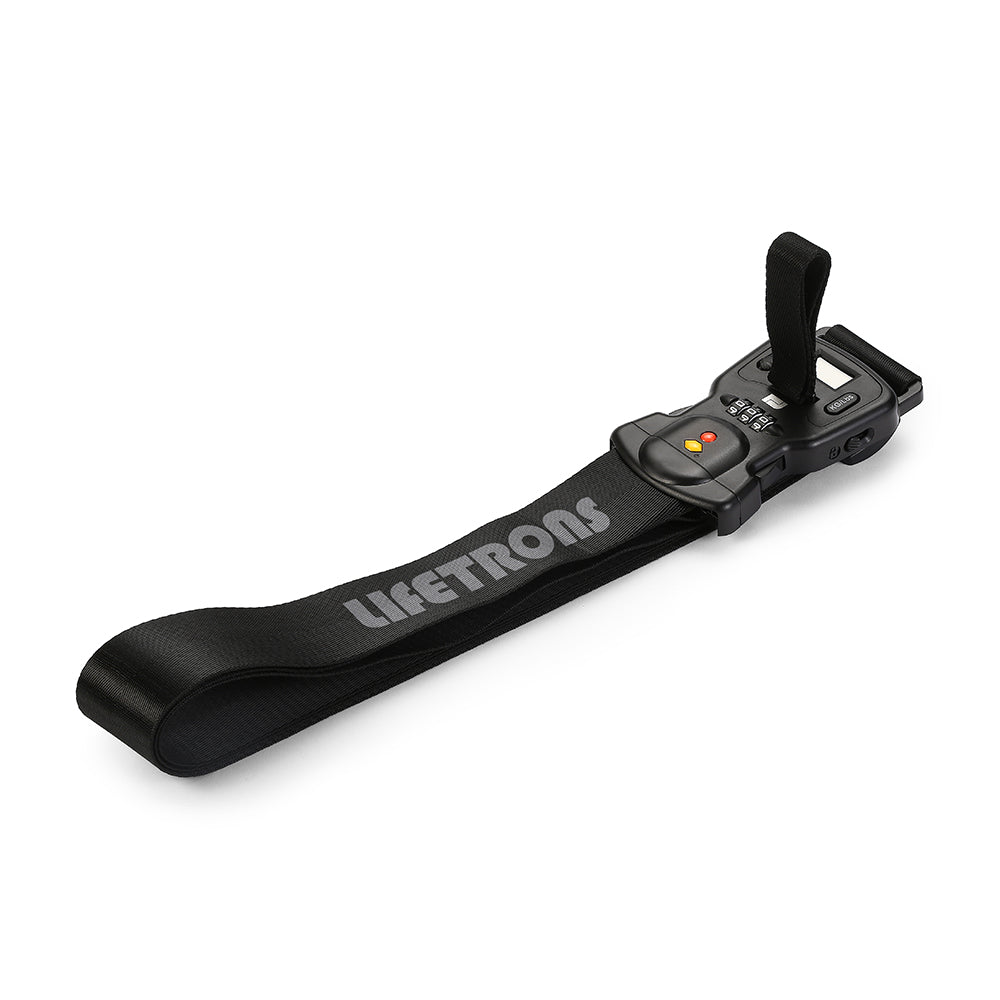 Lifetrons 3-in-1 智能行李帶 (附可拆式電子秤與密碼鎖) | 防盜防超重 (LB10BC)